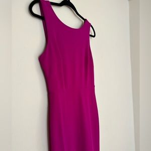Lulu’s Magenta Backless Dress